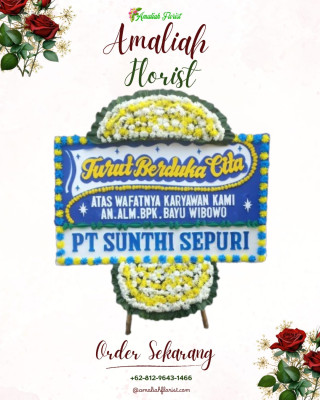 Papan Bunga Duka di Cibunigeulis