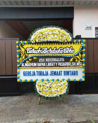 Papan Bunga Duka di Cibunigeulis