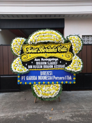 Papan Bunga Duka di Cibunigeulis