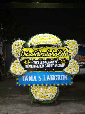 Papan Bunga Duka di Cibunigeulis